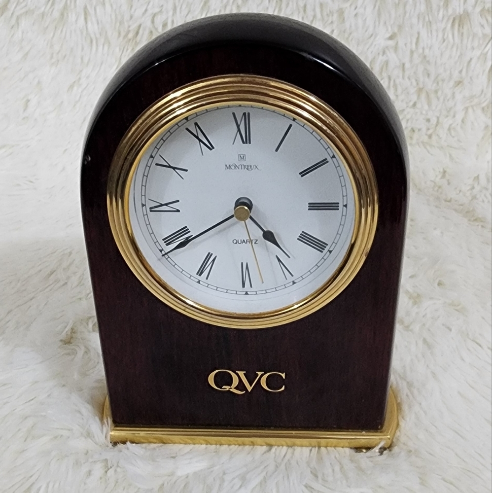 QVC Wood Clock - Picture 3 of 9